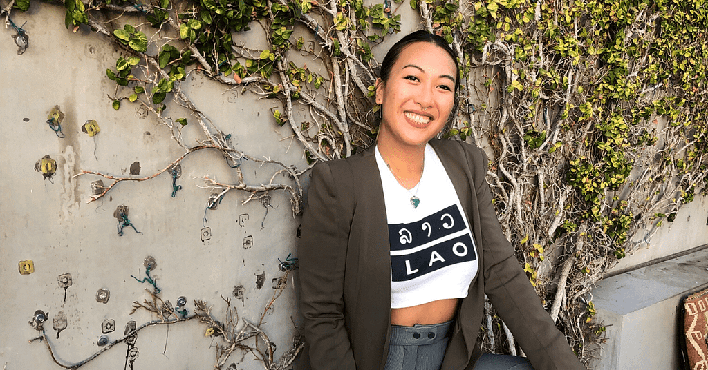 Southeast Asian and Lao American, Rita Phetmixay, host of Healing Out Lao'd podcast
